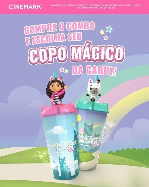 Copo Gabbys Cinemark