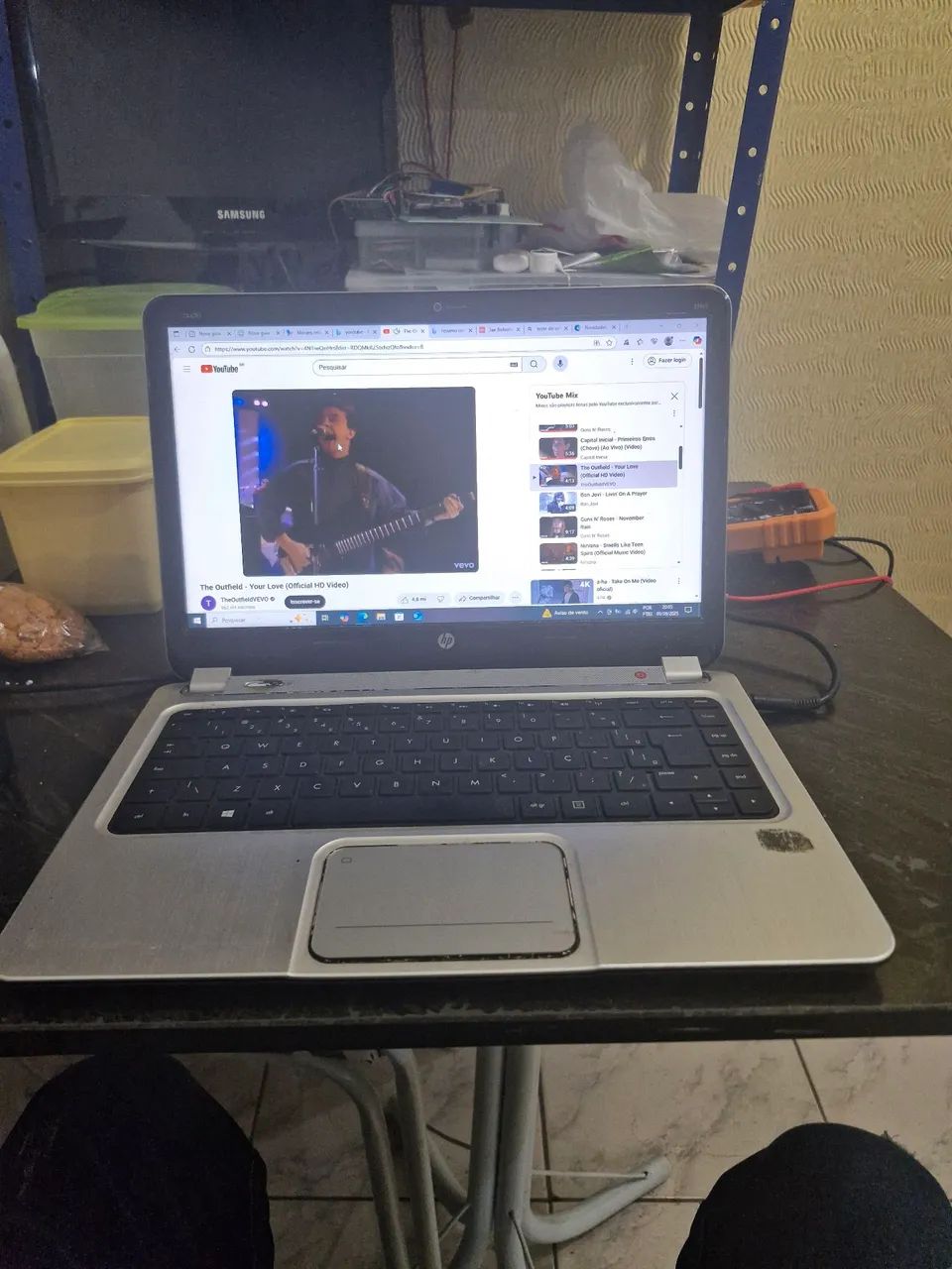 Notebook Ultra Hp Envy i5 SSD e HD