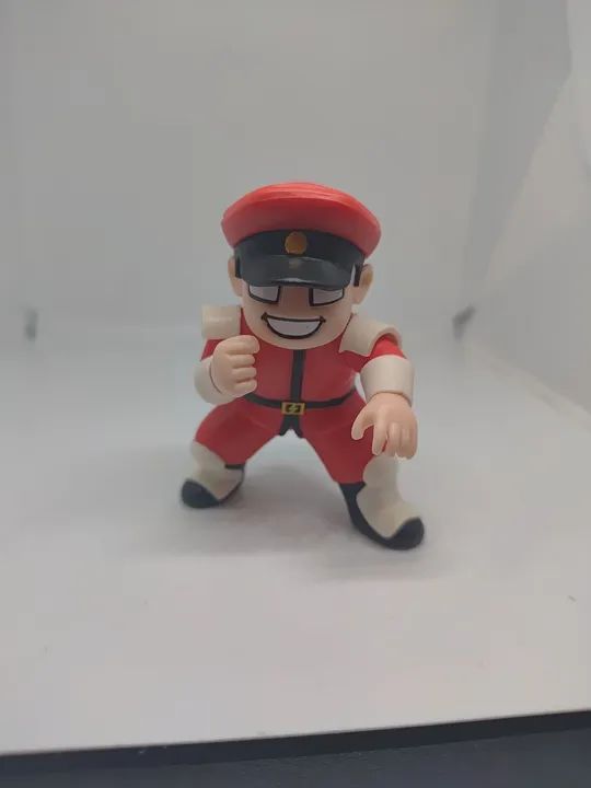 Boneco Bison Street Fighter