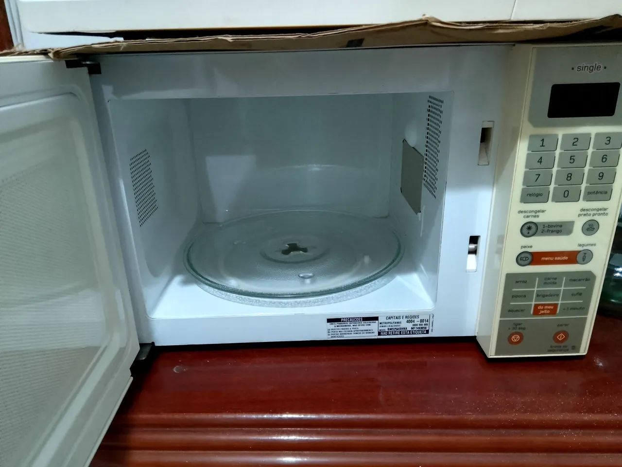 Micro-ondas Brastemp - funcionando perfeitamente! - Foto 6