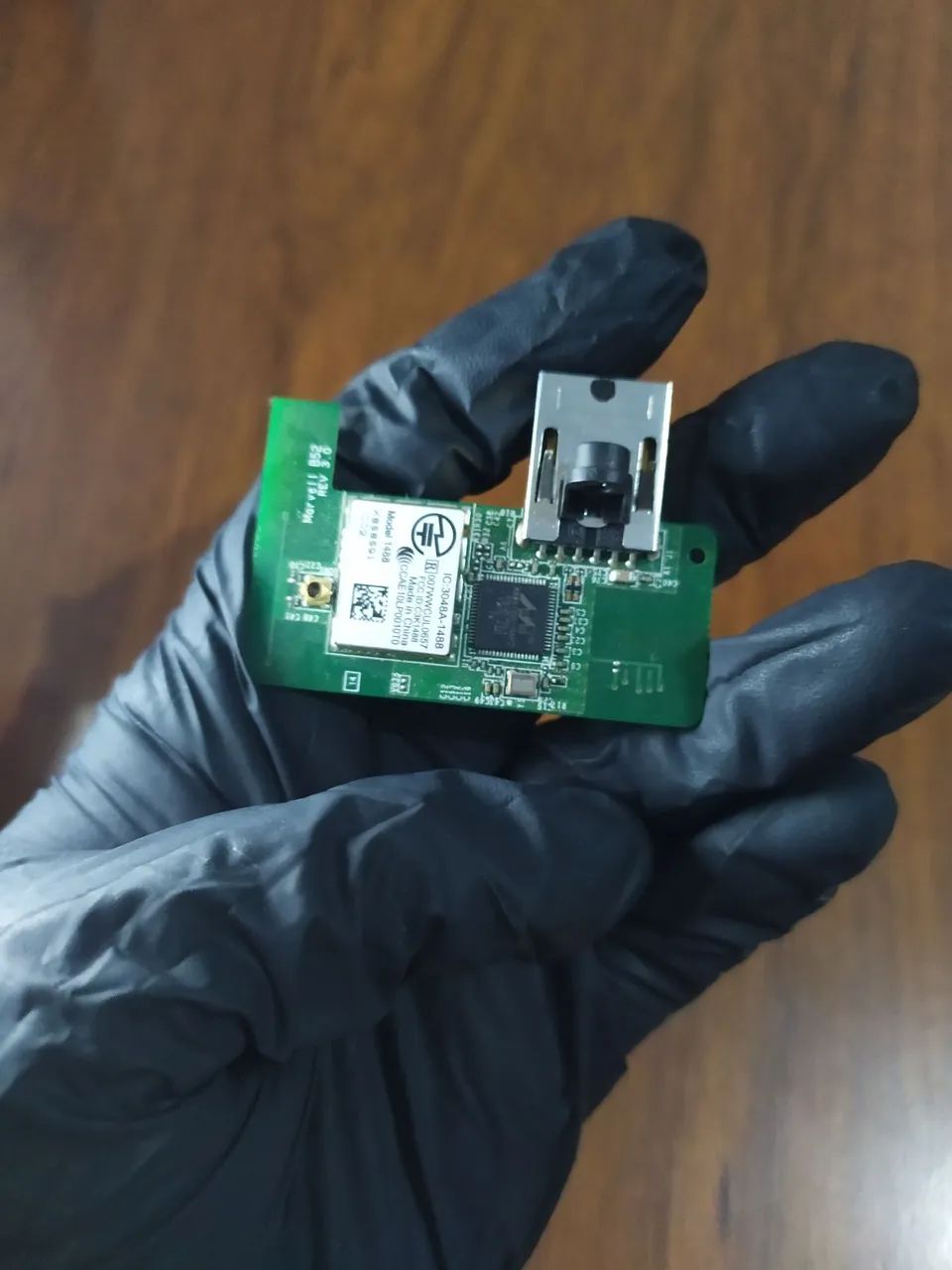 Placa de rede wireless wi-fi sem fio XBOX 360 SLIM (ORIGINAL)