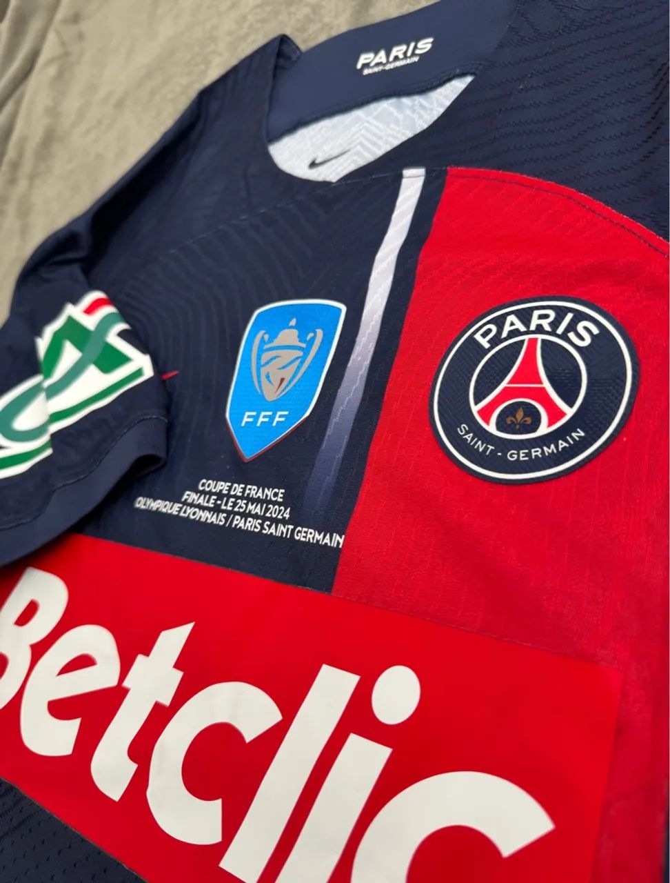 Camisa PSG 2024 - De jogo - Mbappé - Foto 3