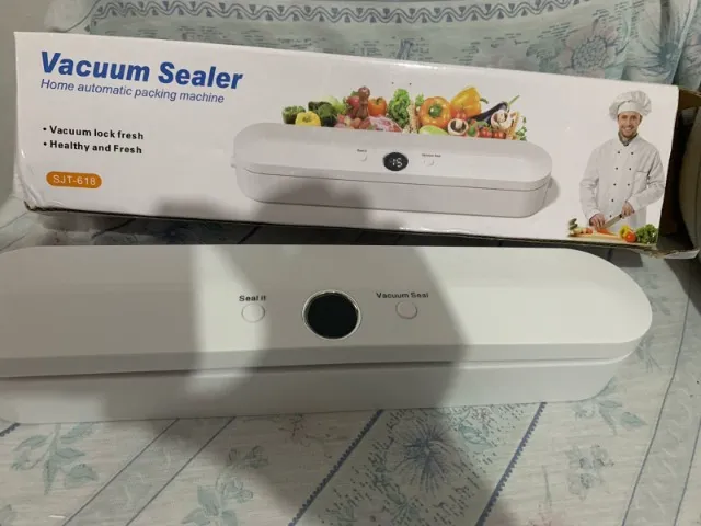 Máquina Automática De Selagem A Vácuo Para Armazenamento De Alimentos
