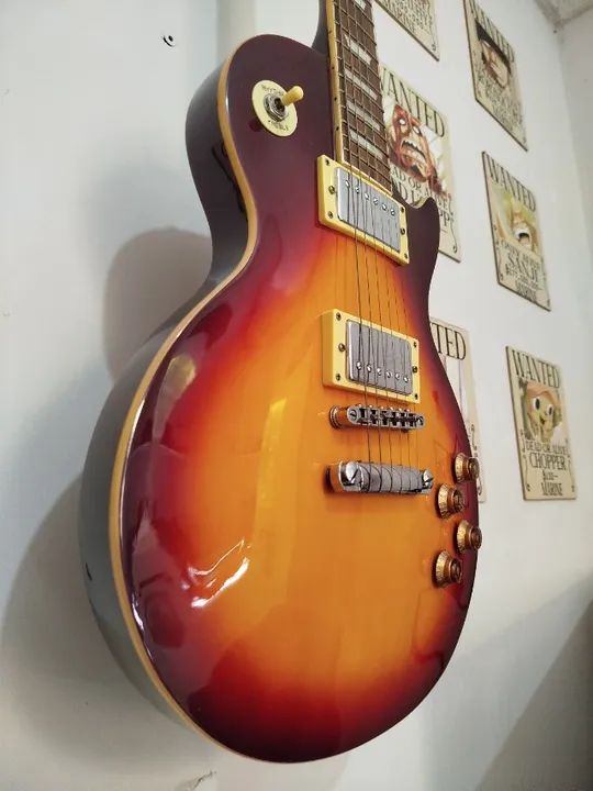 Guitarra Benson Les Paul + Amplificador/Acess. (oportunidade) - Foto 2