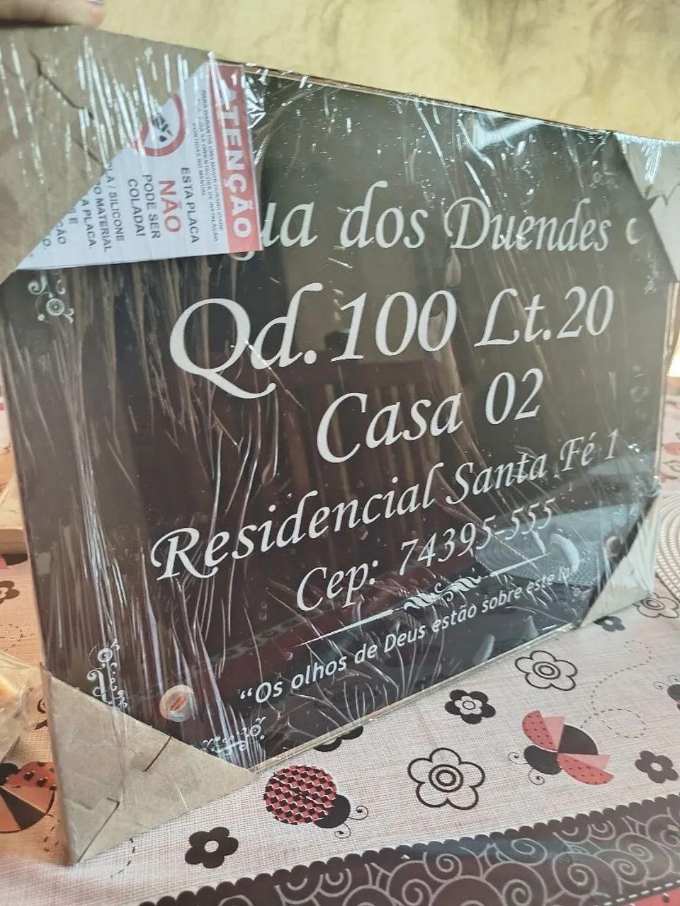 PLACA DE ENDEREÇO  - Foto 2