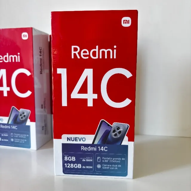 Xiaomi Redmi 14C 256GB 8GB Ram 4G Celular novo Lacrado com garantia.