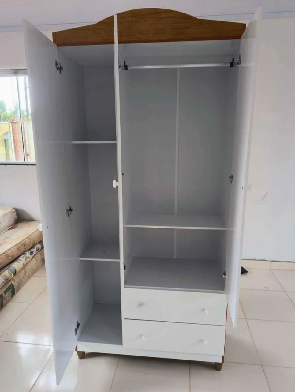 GUARDA ROUPA INFANTIL LARA 3P - Direto da Fábrica <br> - Foto 2
