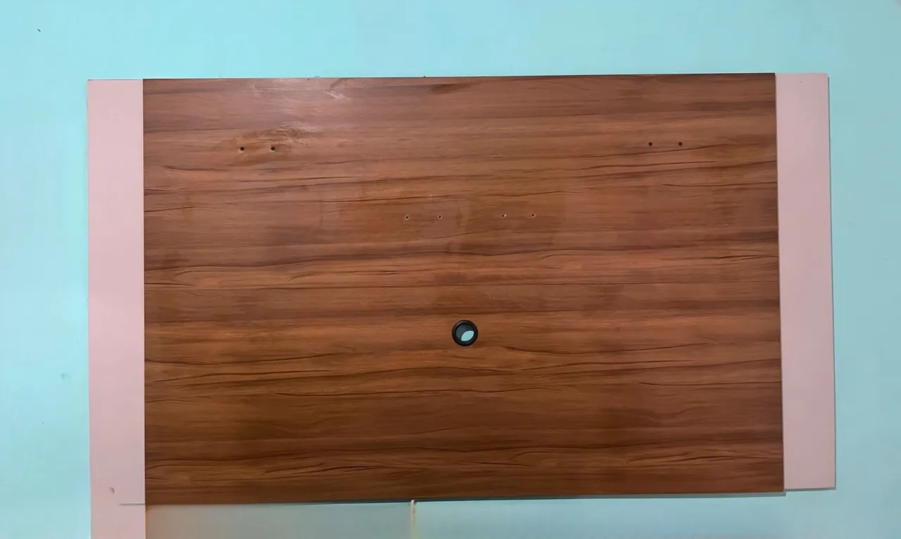 Painel e Rack  de TV em Madeira Decorativo valor 800