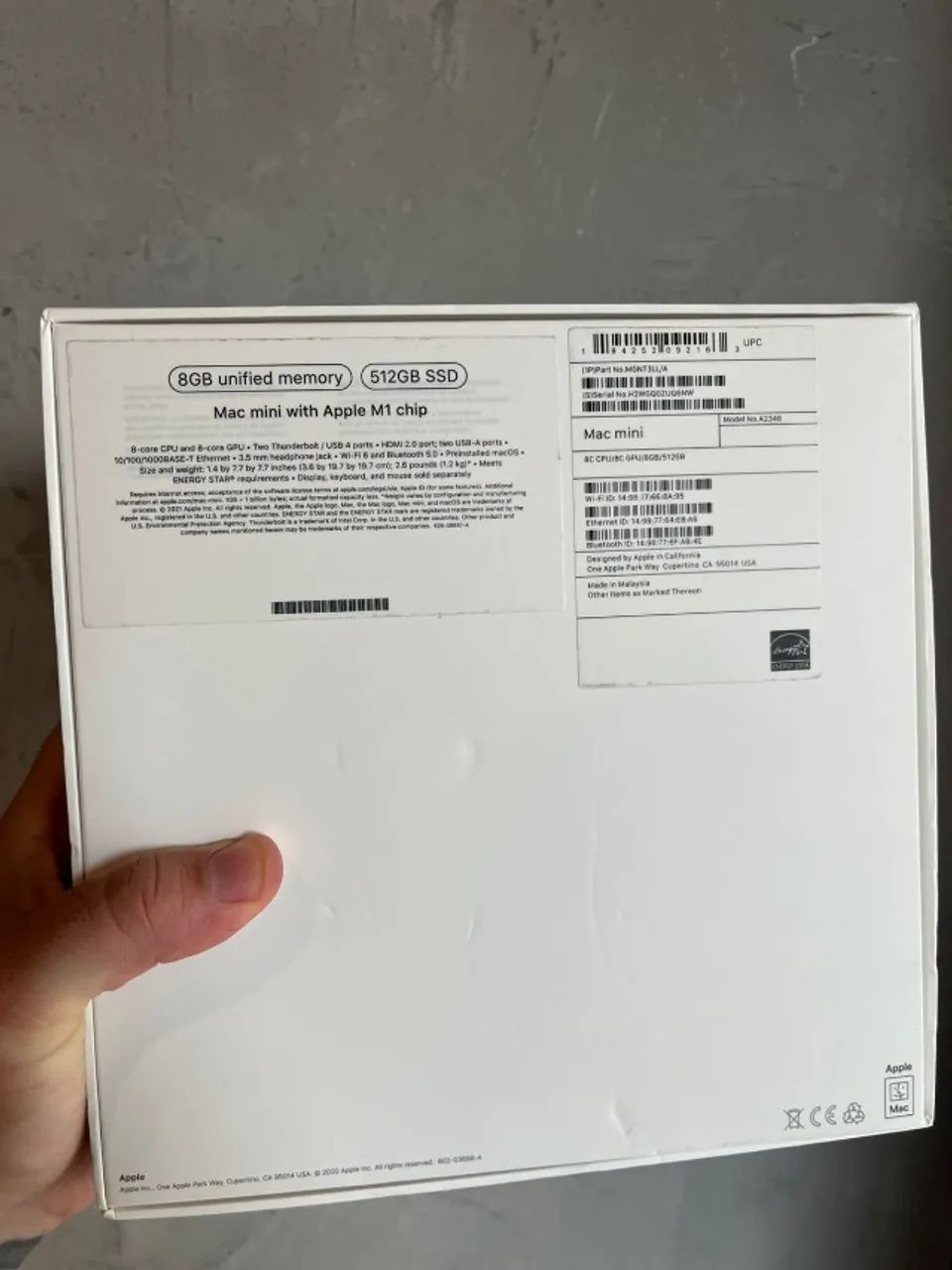 Mac Mini M1 512gb 8gb com caixa - Barbada!!64289463357955122