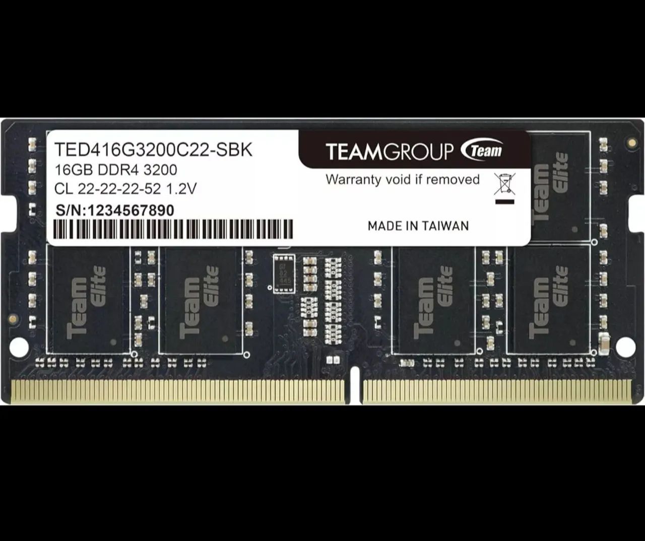 DDR4 16GB 3200 Memory (Notebook)64263932645250120
