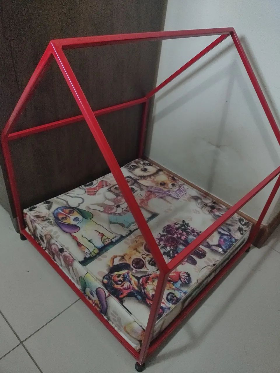 Cama para Cachorro em Formato de Casa - Foto 3