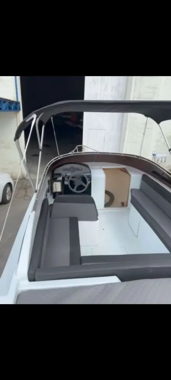 Lancha Tycoon 22 Pés Cabinada Motor Mercruiser V8 Impecável  - Foto 5