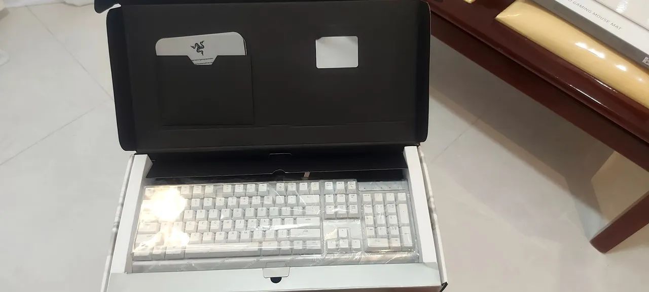 Set Razer Mercury White - Periféricos e Acessórios de Computador