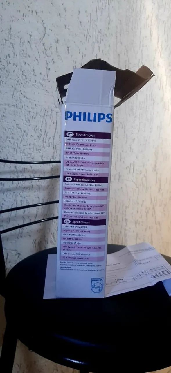 Antena Digital Interna Philips - Desfrute da Recepção - Foto 3