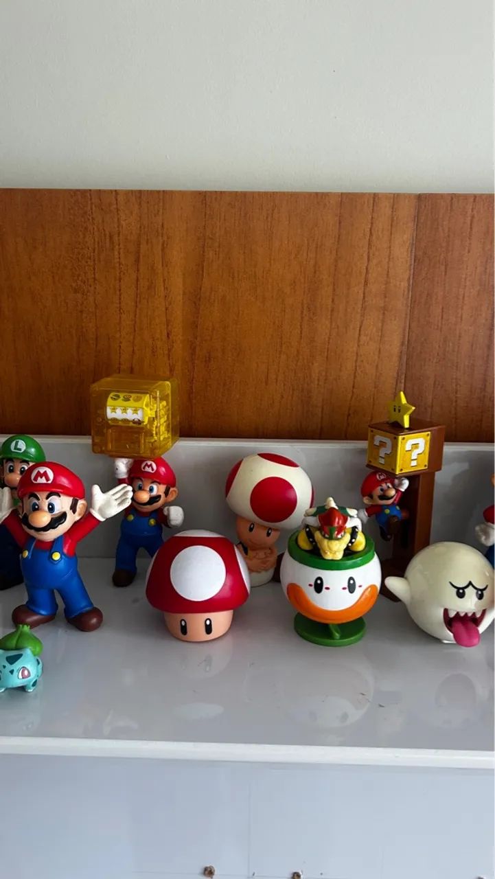 Bonecos Super Mario Bros - Coleção rara da Mc Donalds - Foto 5