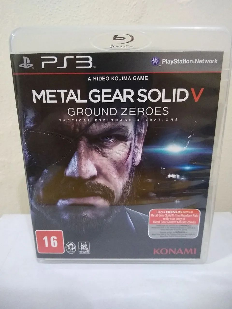 JOGO METAL GEAR SOLID - GROUND ZEROES PARA CONSOLE PS3 