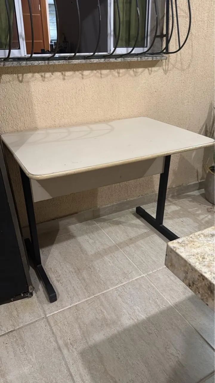 Cadeira de Escritório Executiva Azul e mesa para escritório   - Foto 2