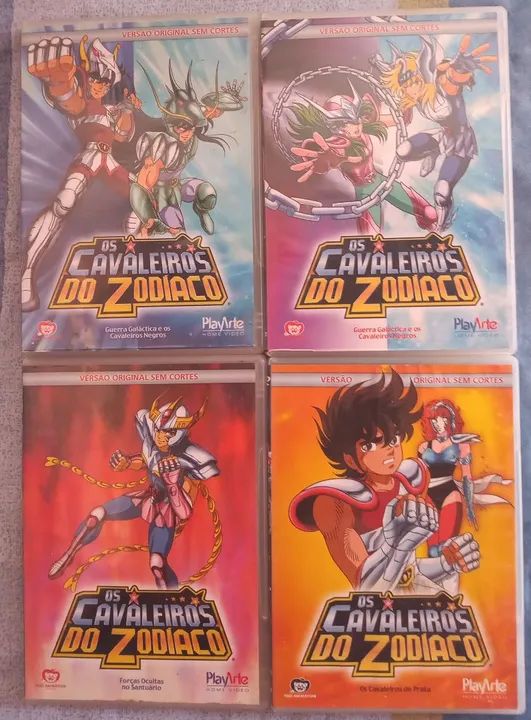 Dvd cavaleiros do zodiacos - Foto 2
