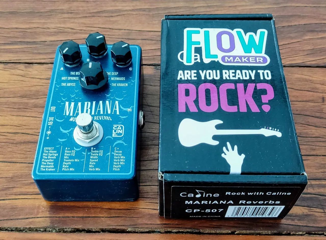 Pedal de Reverb Caline Mariana CP-507