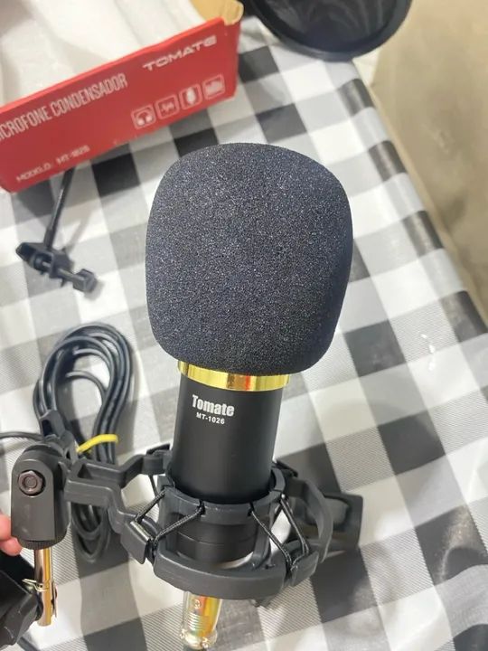 Microfone BM-800 Profissional para Gravação e Streaming - Foto 3