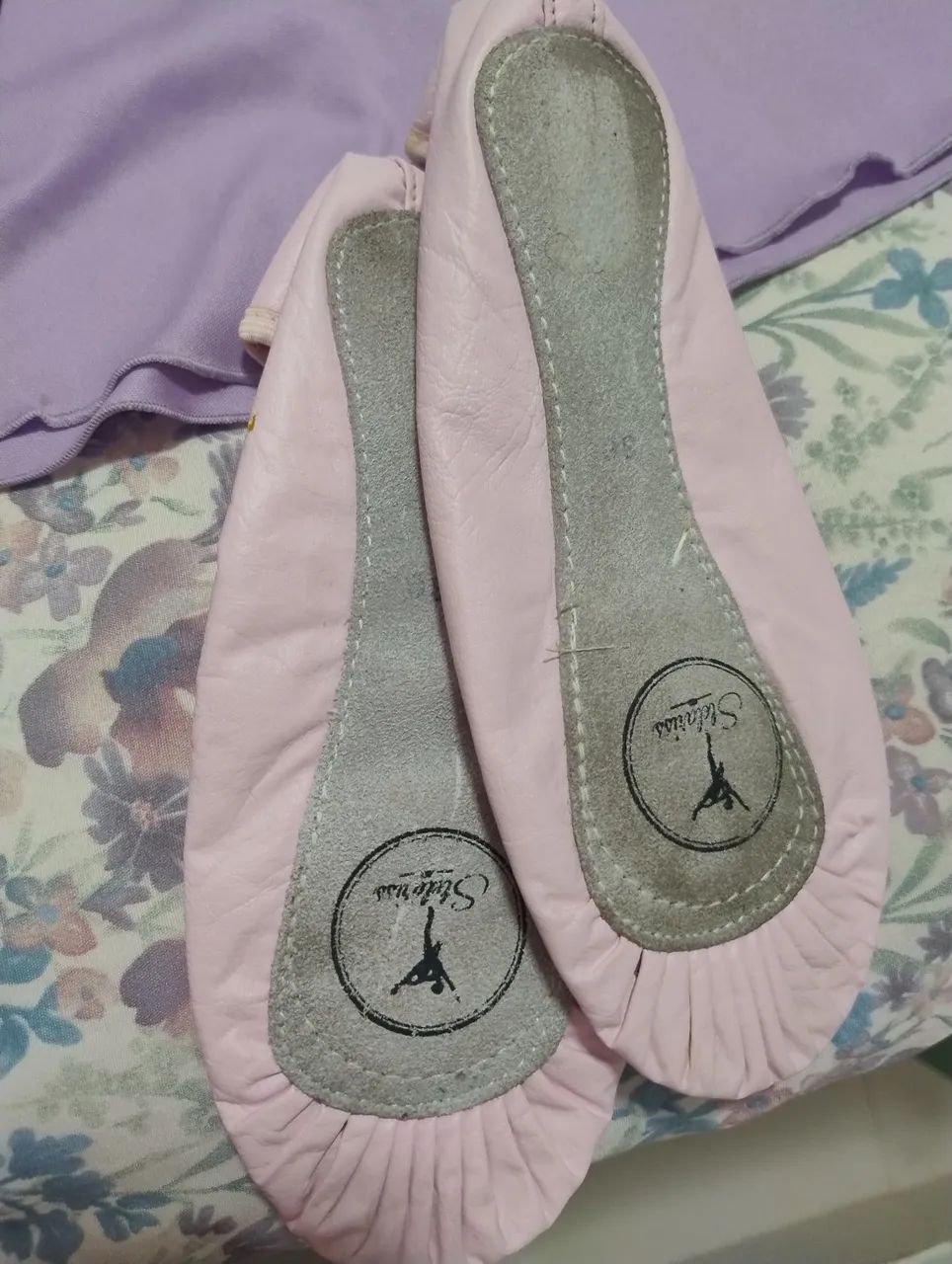 Kit de Ballet Lilás e Sapatilhas Rosa - Foto 3