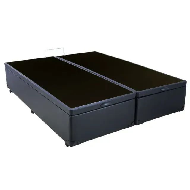 Cama Box Baú Queen Preto - Foto 2