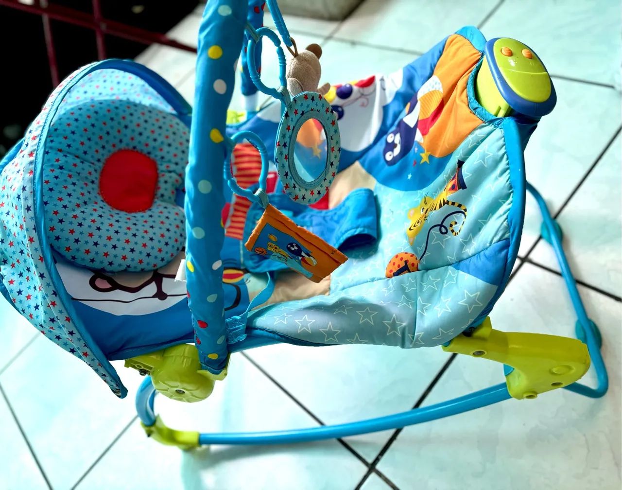 Cadeirinha vibra e toca  infantil  - Foto 2