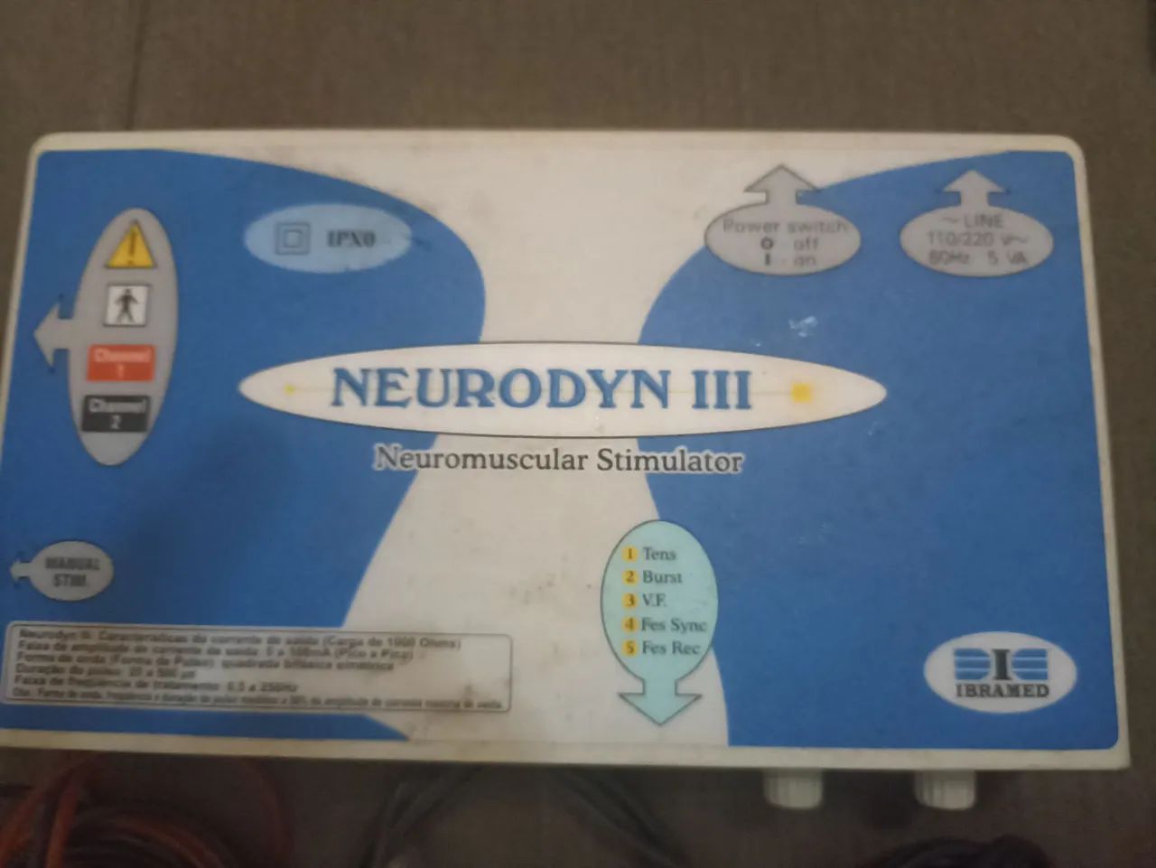 Neurodyn III usado neuromuscular simolator ibramed  - Foto 5