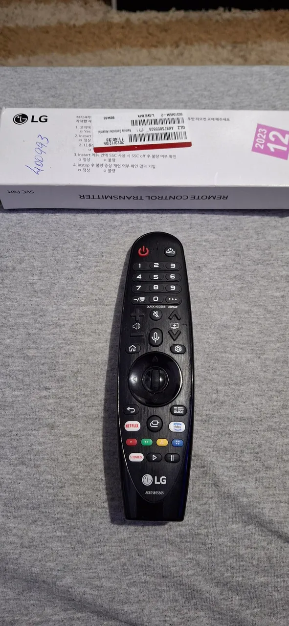 Controle remoto lg magic seminovo