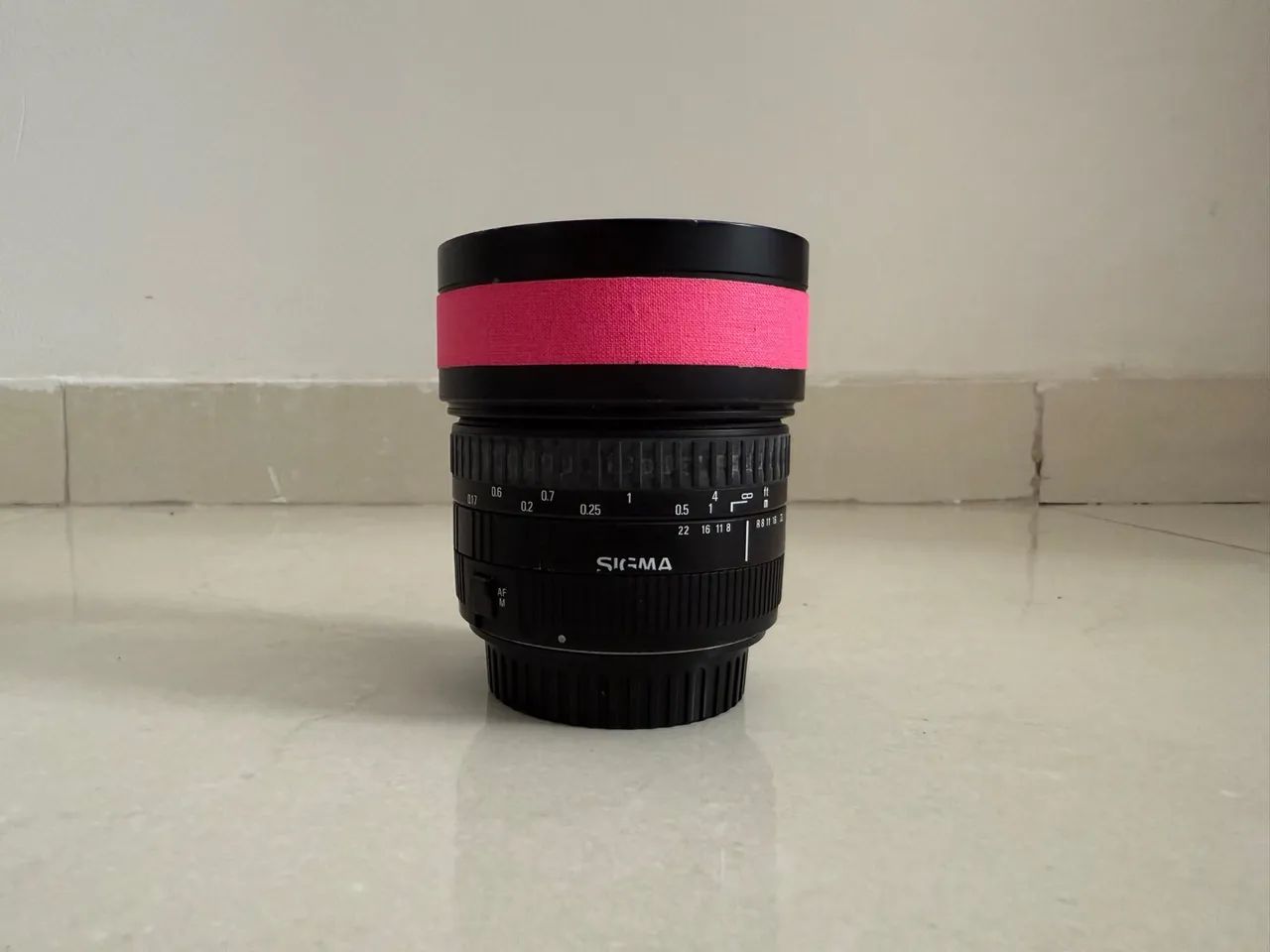 Lente Sigma fisheye 15mm - olho de peixe 