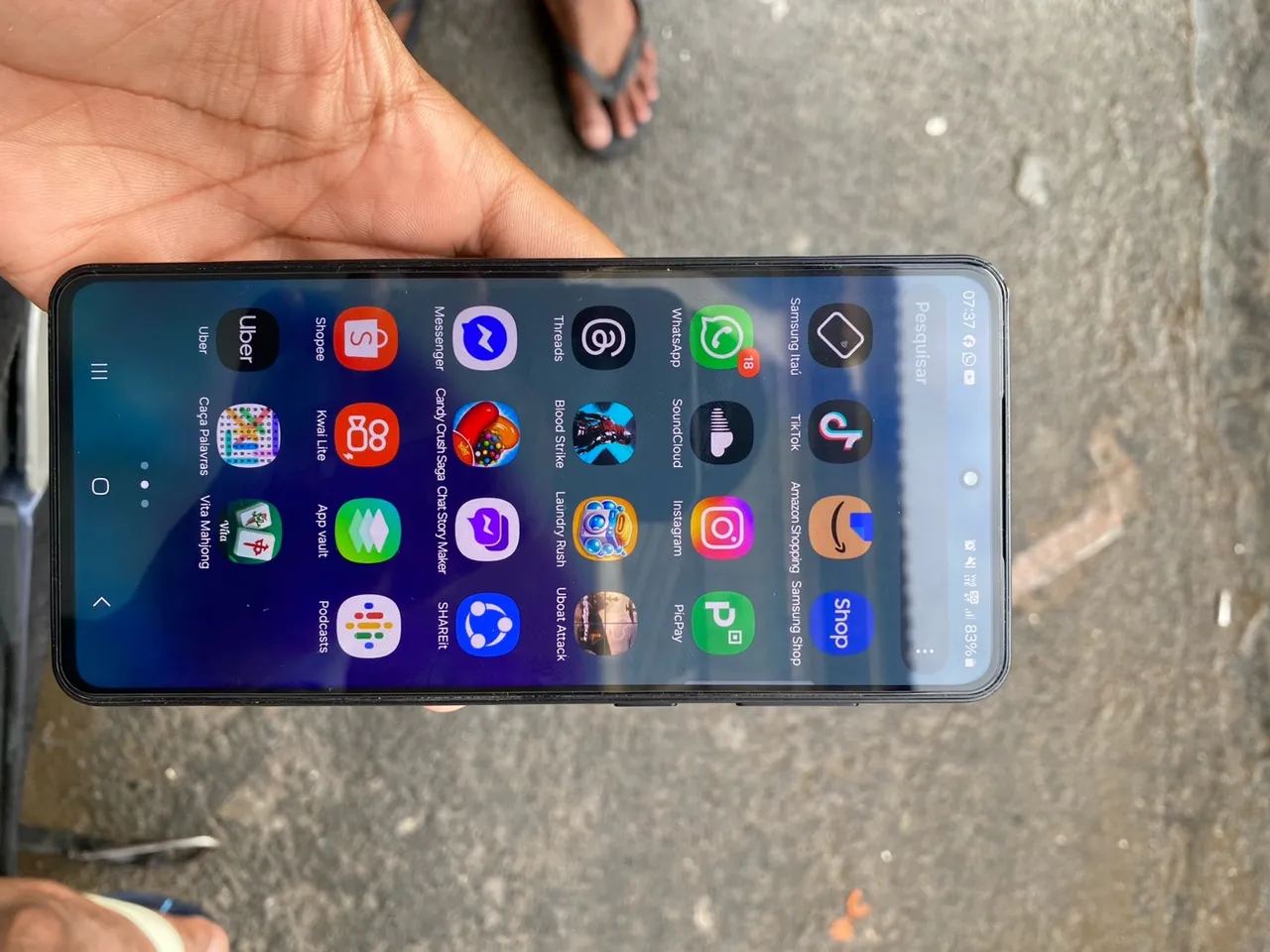 Samsung Galaxy M55 5G Dual SIM 256 GB Azul 8 GB RAM