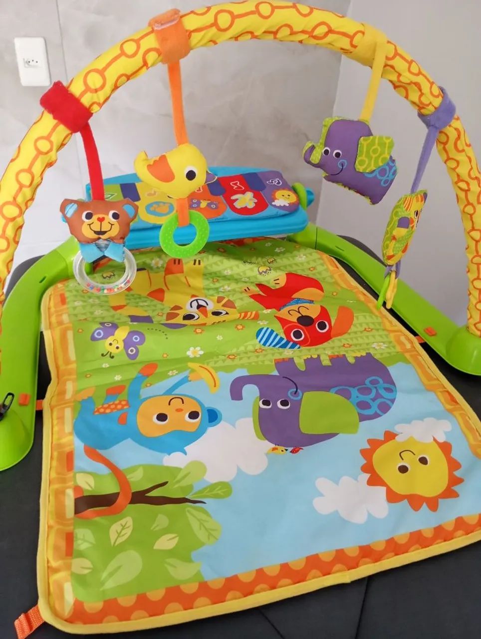 Tapete Ginásio Atividades Bebe com Piano  - Foto 5
