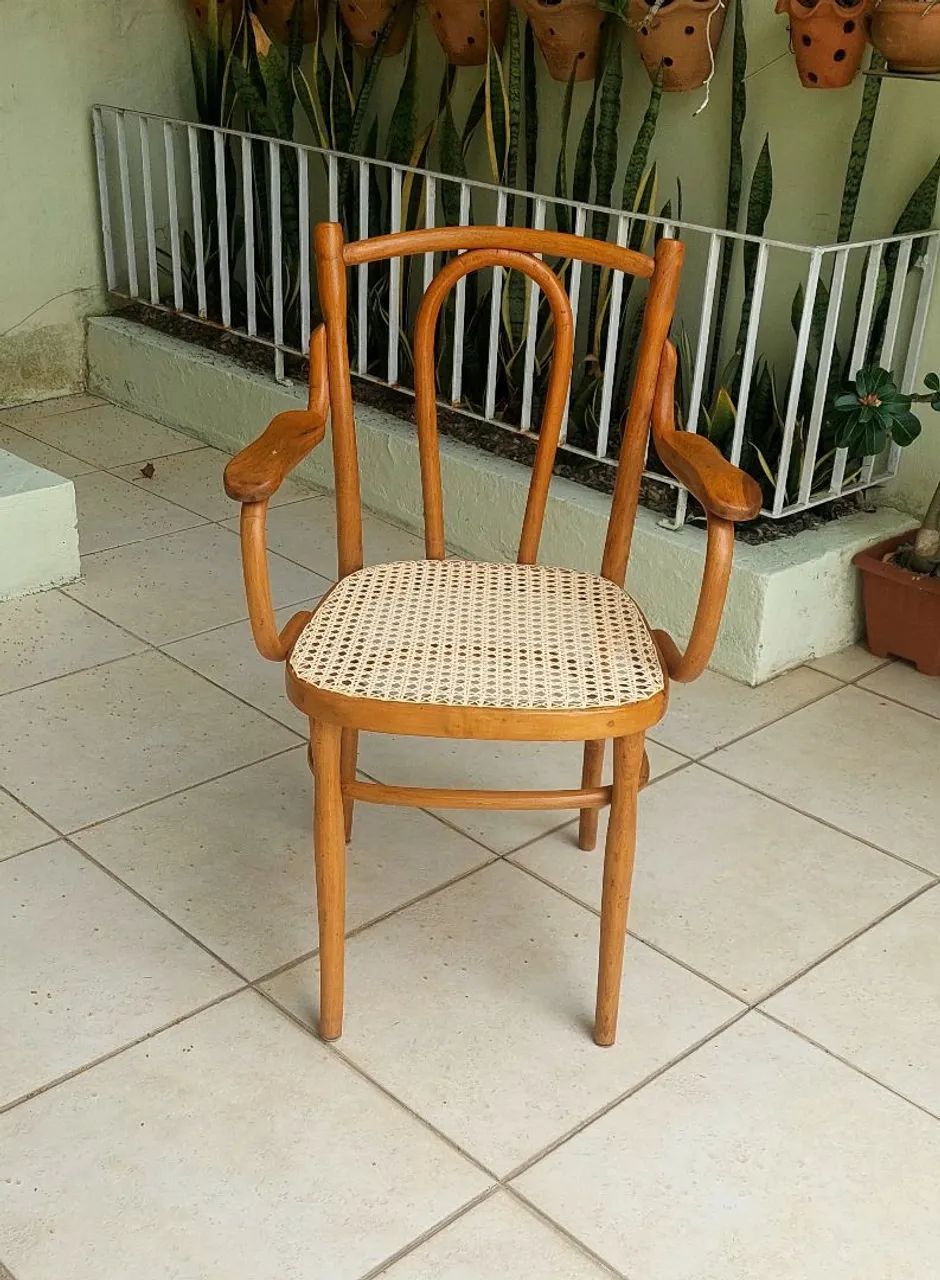 Par de Cadeiras de  braços Thonart Thonet - Foto 5