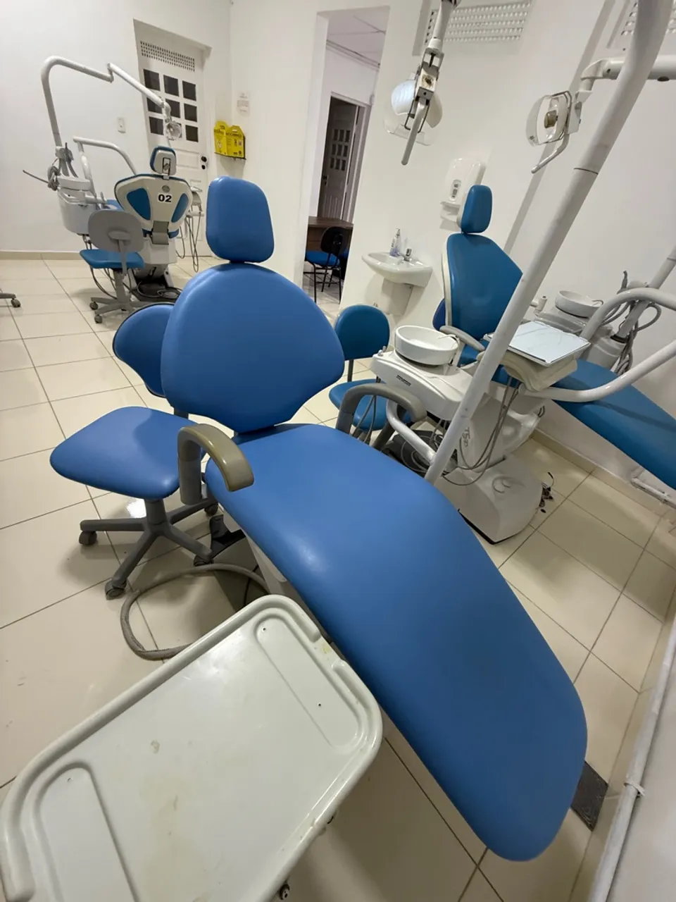 Cadeira Odontológica Azul - Conforto e Qualidade