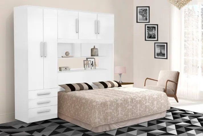 Guarda-Roupa México 5 portas Casal- Produto Novo Entrega Rápida - Foto 5