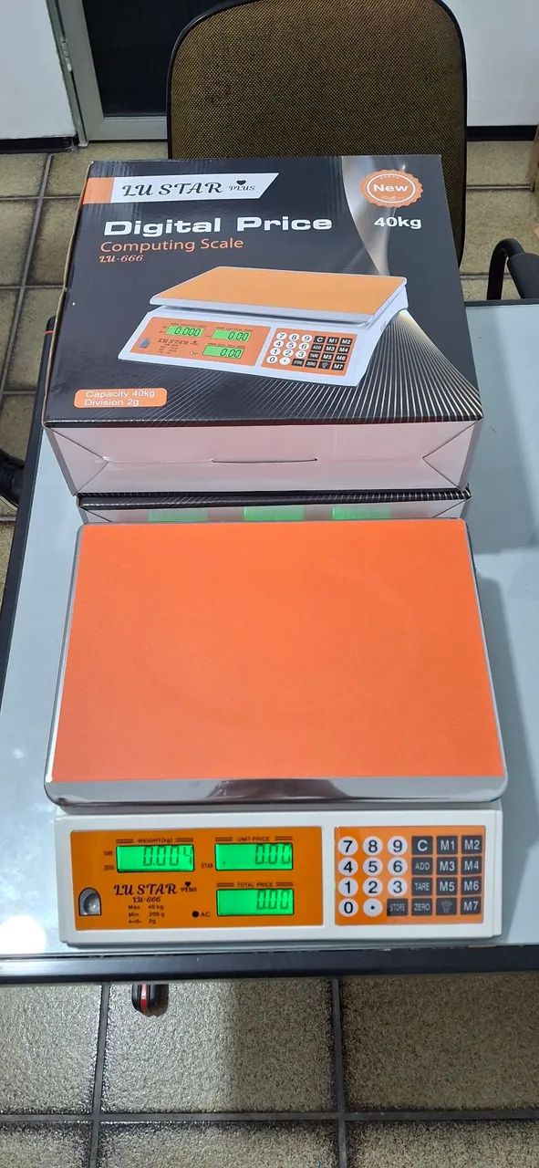 Balança Digital de Preço LU STAR 40kg - Nova