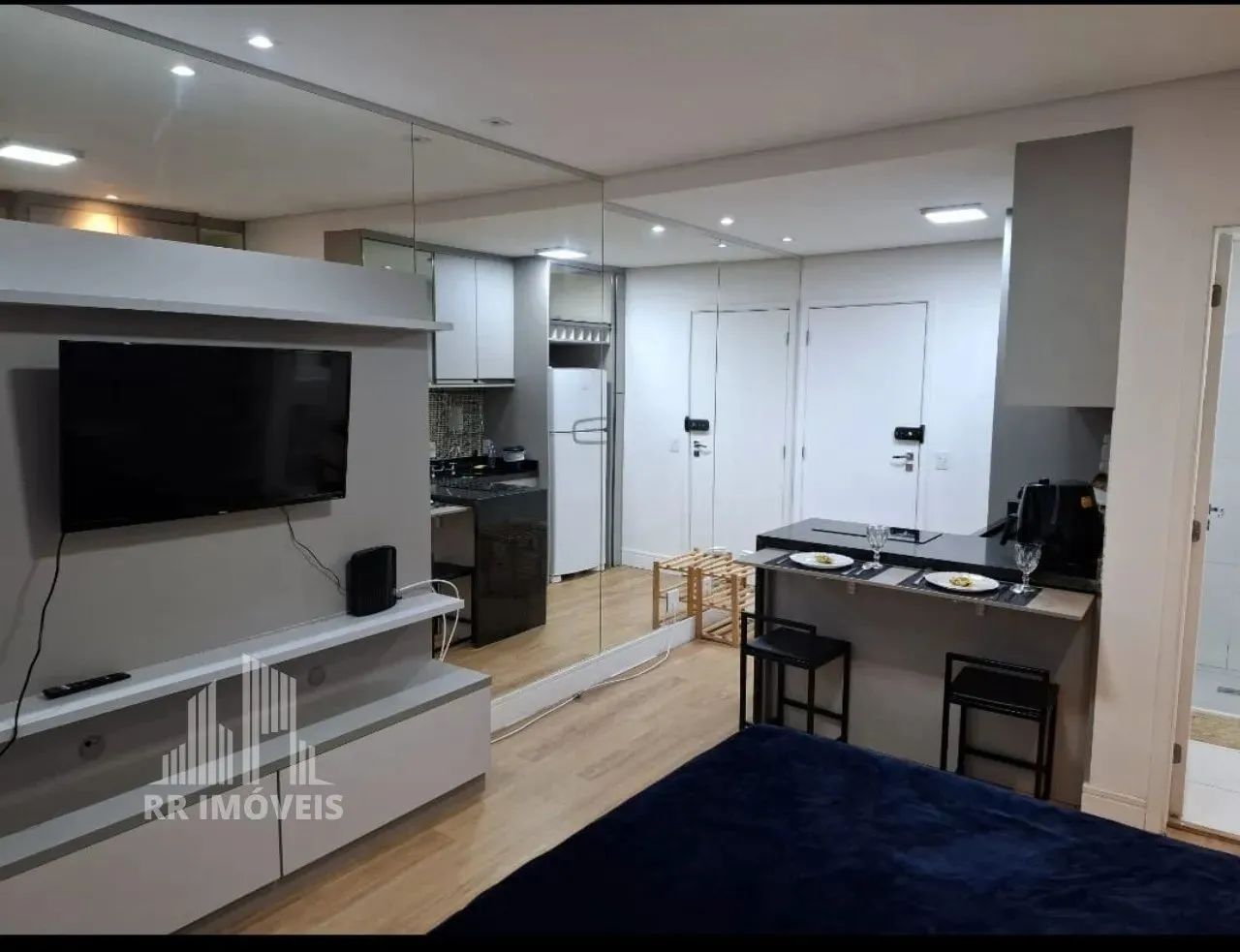 RR8492 Studio MOBILIADO 26m² CONDOMÍNIO SELENITA RESIDENCE LONG STAY - OPORTUNIDADE - 1 Do