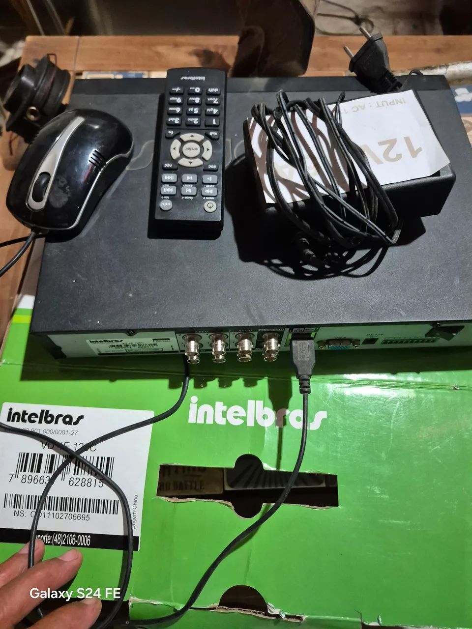 DVR Intelbras 4 canais