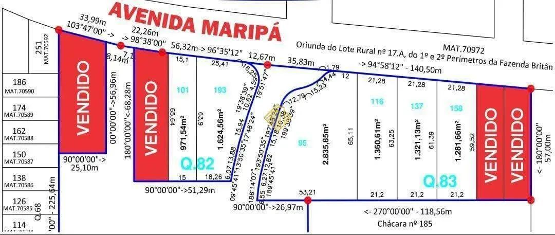 ** EXCELENTE OPORTUNIDADE LOTE FRENTE PARA AVENIDA MARIPA PROXIMO YARA , VILLA NATTU, UTFP - Foto 2