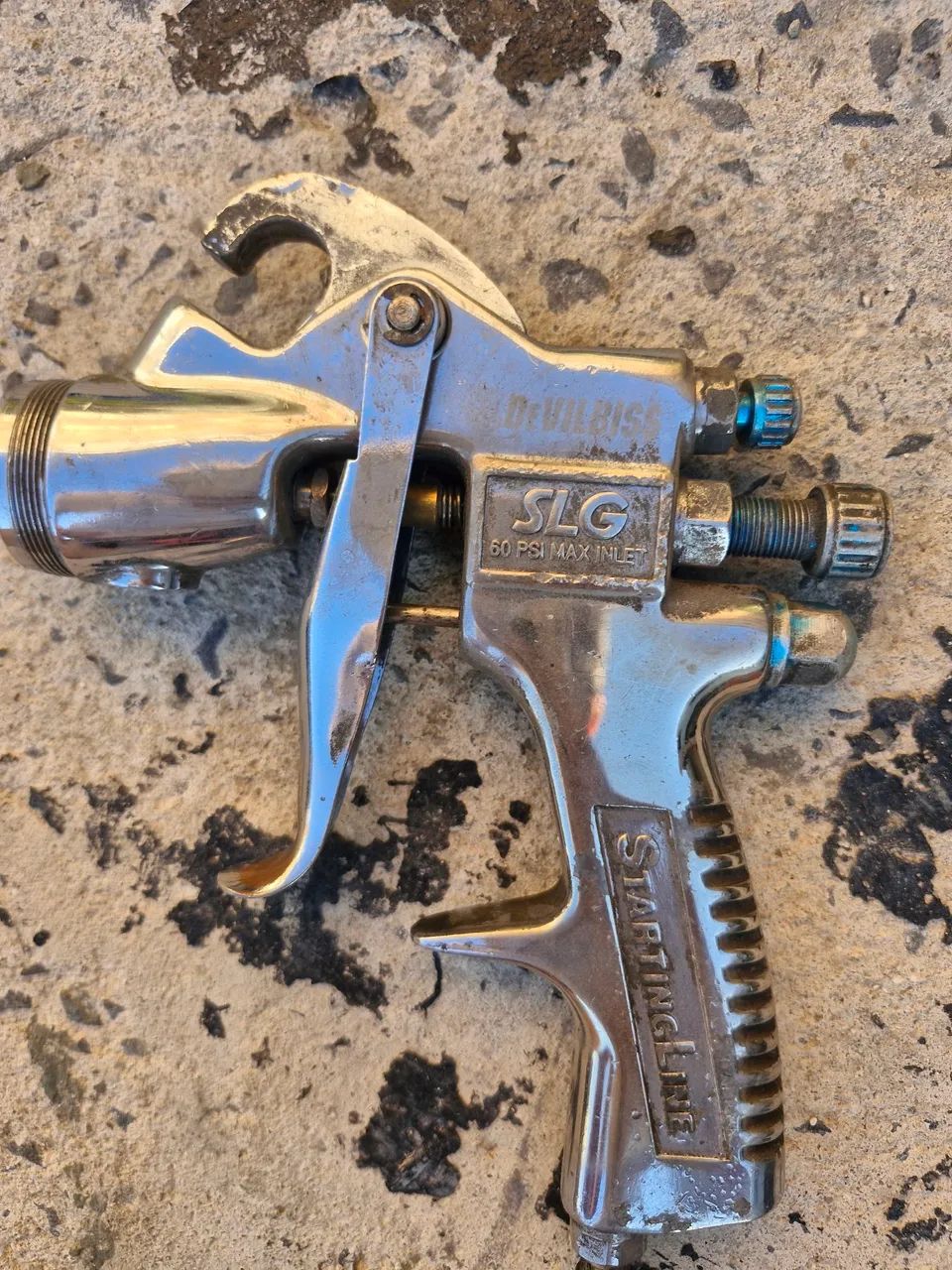 Pistola de pintura SLG Starting Line 60 psi - Foto 2