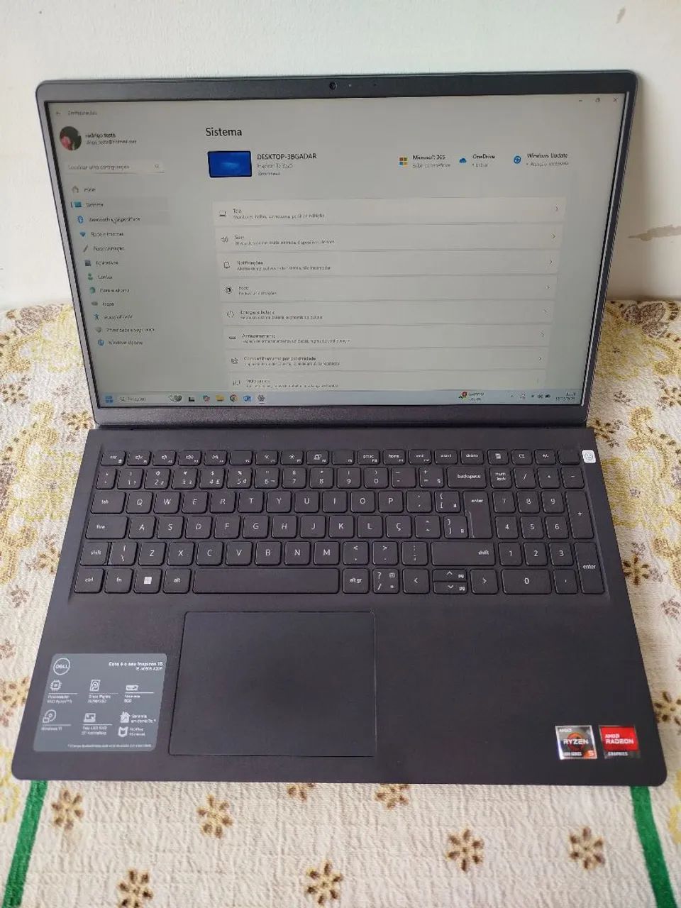 Notebook Dell Inspiron 15 Troco por Games