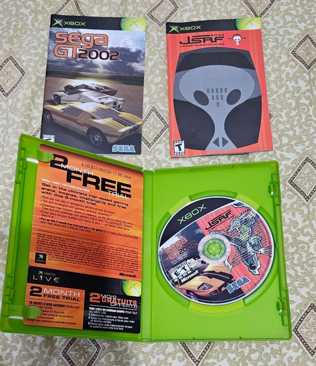 Jet Set Radio Future Sega GT 2002 - Xbox - Jogos de Vídeo Game