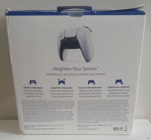 Controle Playstation 5 Dualsense Branco Original Novo Lacrado  - Foto 2