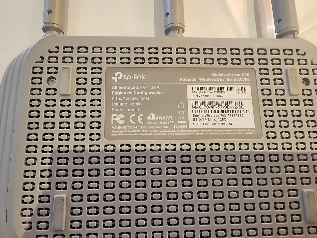 Roteador TP-Link Archer C20 AC750 - Foto 2