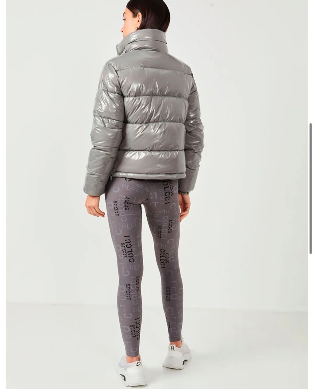 Jaqueta Puffer Cinza Colcci - Foto 4