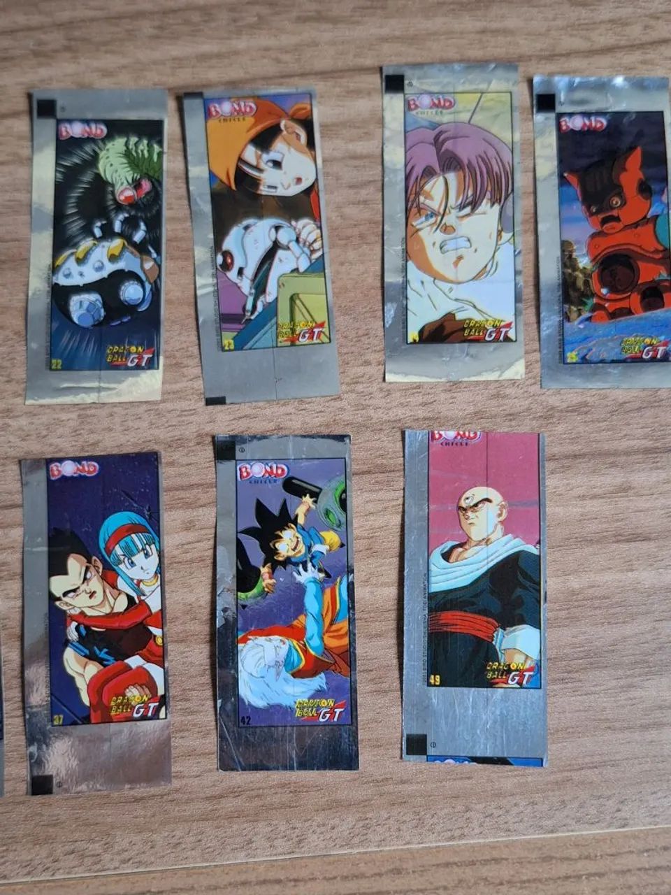 19 Figurinhas Dragon Ball GT Bond chicle - Foto 3