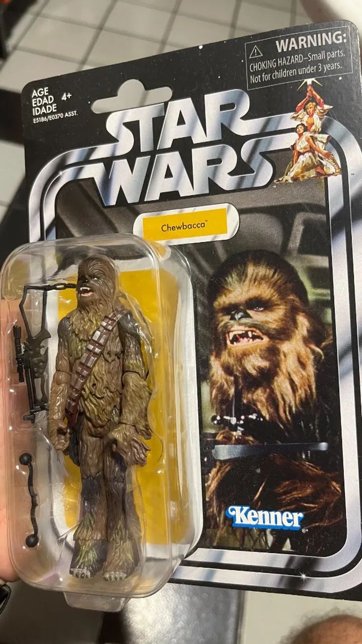 Chewbacca - StarWars - Action Figure - NOVO - Lacrado - Foto 3