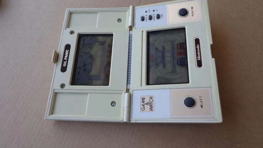 Nintendo Game & Watch - Oil Panic - Op-51 - Funcionando (Usado)
