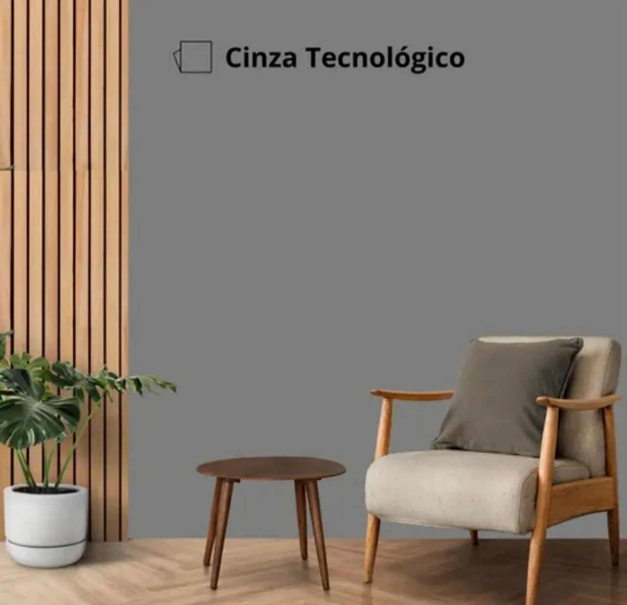 Tinta Suvinil Toque Fosco Na cor Cinza Tecnologico