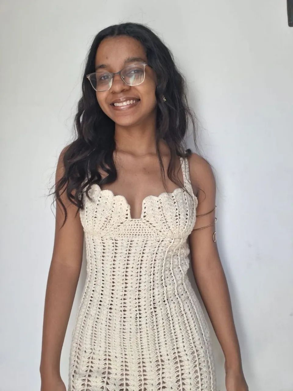 Vestido de crochê sereia   - Foto 2